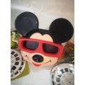 VINTAGE DISNEY MICKEY MOUSE VIEW MASTER WITH COMPLETE ORIGINAL REEL SETS
