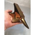 MAGNIFICENT SMALL SOLID BRASS JEWELERS ANVIL (2KG)