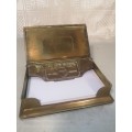 MAGNIFICENT ANTIQUE TEXACO NOTE PAD HOLDER (100 YEARS OLD)