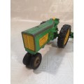 Vintage 1976 Hubley / Gabreil `Mighty-Metal Farm Tractor and plow` No. 26153 - RARE!