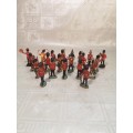 Vintage Crescent Toy Co 1/32 54mm Napoleonic British Plastic Army Men Figures