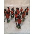 Vintage Crescent Toy Co 1/32 54mm Napoleonic British Plastic Army Men Figures