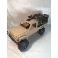 VERY LARGE STEEL LAND CRUISER WITH CANOPY - LIKE NEW