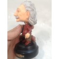 EXCALIBUR EINSTEIN TALKING BOBBLEHEAD LIMITED EDITION COLLECTABLE FIGURE - TESTED WORKING