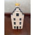 Vintage Delft KLM Bols Miniature House Collectible no 34