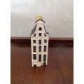 Vintage Delft KLM Bols Miniature House Collectible no 38