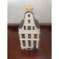 Vintage Delft KLM Bols Miniature House Collectible no 40
