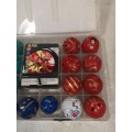 COMPLETE BAKUGAN - BATTLE BRAWLERS - COMBAT POWER CASE WITH 18 BALLS AND 18 MAGNET CARDS