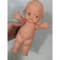 Rare Original Rubber Kewpie doll with brown eyes