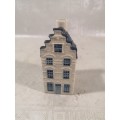 KLM Airlines Blue Delft Ceramic House No 34 By BOLS
