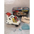 Vintage 1980`s Playmobil Playmo Space Rover Vehicle Station Ship Complete with box