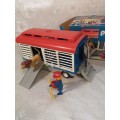 VINTAGE PLAYMOBIL 3514 CIRCUS LION TRAILER COMPLETE WITH BOX