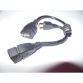 Mini Usb Host Otg Adaptor Adapter Cable For Prestigio Multipad Pmp7100D3G DuO 10.1 Tablet PC