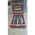Corporate gift 2 in 1 set - Chess board with Wine set
