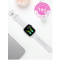Watch Band compatible with Apple watch 42mm to 49mm - White