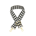 Black and White Houndstooth Bag strap