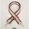 Brown and Silver Bag strap