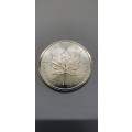 1 ounce Canadian Maple pure silver coin