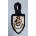 Belgian Army HQ1 (BE) Corps Fob Badge              A32