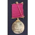 Masonic Jewel Presented To E. COMP P.J. FERNS For Services 1992 - 93     P12