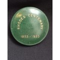 Rhodes Centenary 1853 - 1953 Crown  In Original Case             T9