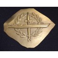 South African Navy Strike Craft Qualifying STRIKE PLATE  `` RARE `    Size: 74 x 61mm  SS14