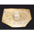South African Navy Mine Counter Measures Flotilla STRIKE PLATE   `` RARE ``  Size: 63 x 45mm  SS17