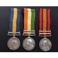 Cape of Good Hope General Service, QSA and KSA medals to 589 CORP/SERJT .F.L.NIGHTINGALE C.P.C.E