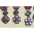 Belgium Miniature Set of 7 Medals    `RARE`
