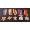 WW2 Medal Group Rewarded to 132481 A.J. VAN COLLER