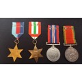 WW2 Medal Group Rewarded to 581283 H.L. PEAKE