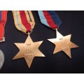 WW2 Medal Group Full Size 5311 J.H.B SCHUTTE       M29