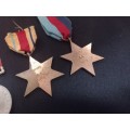 WW2 Medal Group Full Size  101974 C.V. STOWE      M30