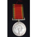Africa Service Medal   M16454  ( Indian and Malay Corps )     J. CUPIDO         JJ9