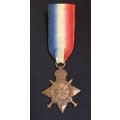 WW1   1914-1915  STAR  SPR. E. PHILLIPS    S.A.E.C.                    XX15