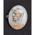 Jan Smuts WW2 Victory and 4-9-1939 Election Badge     `` One Bid For Both ``  U1