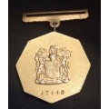 SADF Pro Patria Medal    47118    ` Early Swivel Suspender And Enamel Face `            L6
