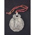 Antique Italian Saint Bernard of Menthon Medal  Circa 1920`s  ```WoW```  STUNNING