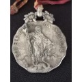 Antique Italian Saint Bernard of Menthon Medal  Circa 1920`s  ```WoW```  STUNNING