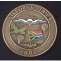AIRBORNE AFRICA   2001    Size: 63mm Diameter             No.5