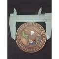 AIRBORNE AFRICA  SOUTH AFRICA 2004  Medallion      Size: 63mm Diameter    No.8