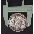 1 Parachute Battalion 60 Years Medallion  Numbered 560   Size: 50mm Diameter      No.12