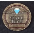 1 Parachute Battalion  SINCE 1961 Medallion   Size: 40mm Diameter     No.13