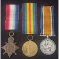 WW1 - Rare Medal Group to a `Surgeon / Lieutenant` A.H HARKNESS  Royal Navy   ` WoW `