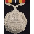 Southern Africa Full Size Medal Uniface Suspender Number 043979