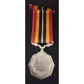 Southern Africa Full Size Medal Uniface Suspender Number 010973