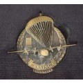 The BATTLE OF CASSINGA Badge  No.5  COLLECTOR  Both Pins Intact   ```` WoW ````
