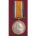 WW1 British War Medal To PTE. G.J.S. MITCHLEY 6TH S.A.I.                       W22