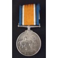WW1 British War Medal To BURG. GJ MYBURGH 2 DF ZAR                            W8