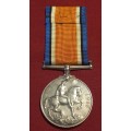 WW1 British War Medal To CPL. J. LAVIN. 5TH S.A.M.R.                            W31